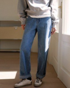 Straight Wide Denim