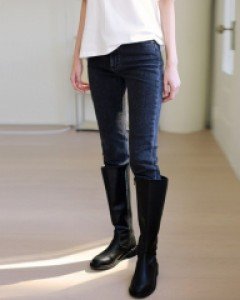 Custom slim denim