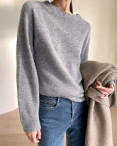 Hanson wool knit top