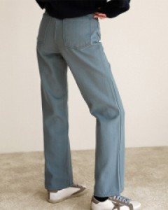Herringbone Cotton Pants