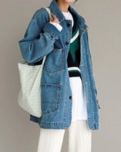 Fred Denim Long Jacket