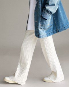 Bonnie a Ribbed Knit Pants