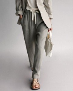 Rezen linen wide pants