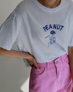 Peanut Half Tee