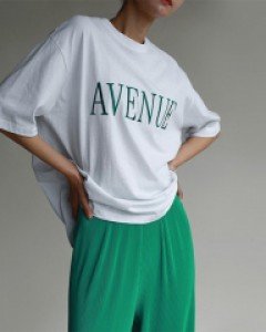 Avenue Embroidery Half Tee