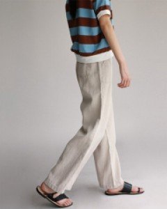 Linen boy pants