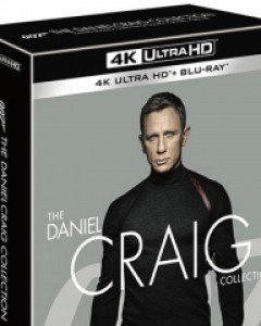 [4K 블루레이] 다니엘 크레이그 4-Movie 콜렉션 (8disc: 4K UHD + 2D)