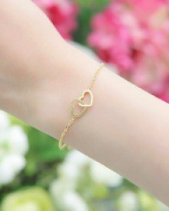 팔찌트윈하트 bracelet (15B201) [2color]