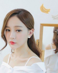 귀걸이바나나푸딩 earring (16E668) [2color]