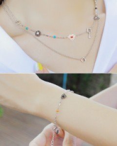 목걸이,팔찌Set뮤지엄 Set (16S133) [2Color]