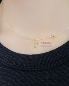 목걸이프리실라 necklace (16NG375) [1color]