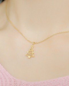 목걸이골든트리 necklace (16N417) [2color]