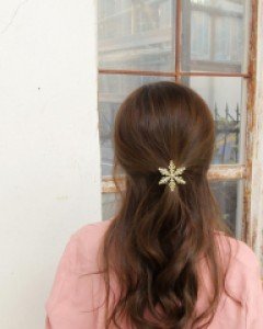 헤어끈눈꽃결정 (16H890) [3color]
