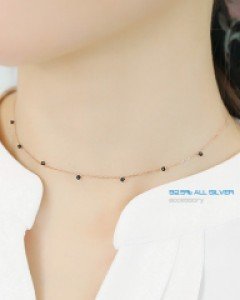 목걸이스파넬 necklace (16NS446) [2color]