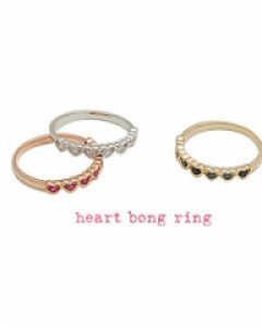 반지heart bong ring (SP661) [3Type,9Color]