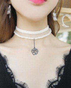 목걸이로즈빌 necklace (17N590) [2color]