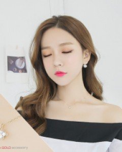 골드,목걸이오래토록 (17NG593) [2Type,2Color]