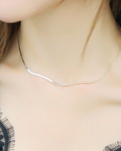 목걸이실버티 necklace (17NS619) [1color]