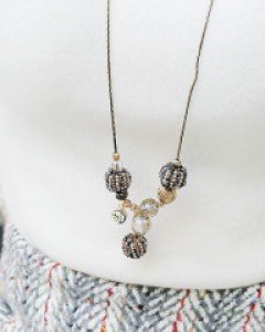 목걸이파반느 necklace (17N671) [2color]