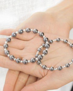 주안볼 은테라헤르츠 건강팔찌_음이온+원적외선+전체은+테라헤르츠파 (18BS661) [2type]