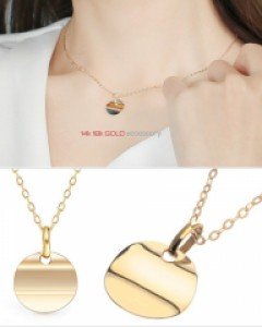 문웨이브 14K 18K 목걸이 (ARN016) [2type]
