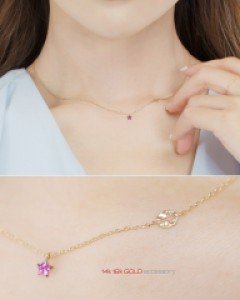 라니아 14k 18k 목걸이 (ARN034) [2type,2color]