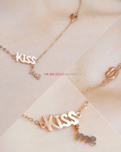 럽미키스 14k 18k 목걸이 (ARN039) [2type,2color]