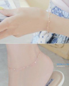 유어브리즈 실버발찌팔찌 세트 (18SS276) [2color]