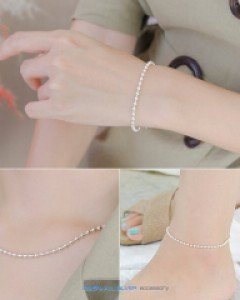페리셀 팔찌발찌목걸이세트 (18SS281) [3size]