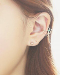 귀걸이,골드네잎클로버 (G256) [1Color]