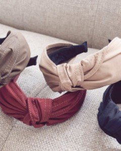 앙버터 꼬임헤어밴드 (18H577) [5color]