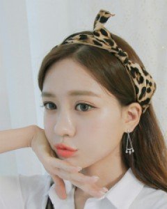 애슬레틱 레오파드헤어밴드 (18H600) [5color]