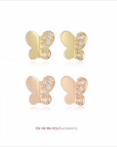 멜로맨틱 10K 14k 18k 귀걸이 (ARE093) [3type,2color]
