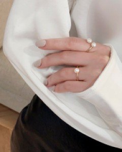 투헤라 진주반지 (18R482) [2type]
