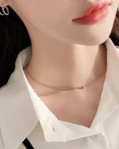 투리스트 두줄목걸이 (18N804) [2color]