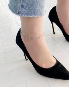 렌프 두줄실버발찌 (19AS116) [1color]