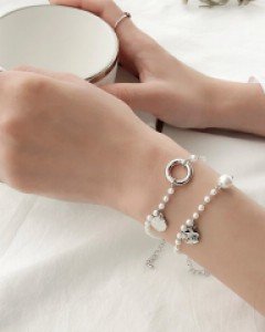 에쉬레 2세트진주팔찌 (19B785) [2color]