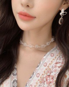 텐션업 진주초커목걸이 (19N924) [2type]