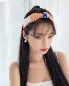 크런켓 자수헤어밴드 (19H962) [2color]