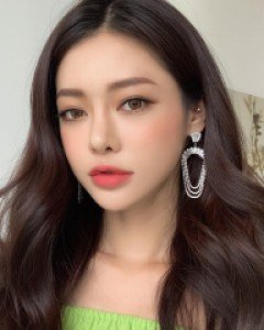 파티걸 크리스탈롱귀걸이 (19E711) [2color]