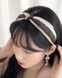 뮤에 글리터헤어밴드 (19H015) [2color]