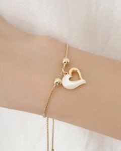 투러브 하트자개팔찌 (19B856) [1color]