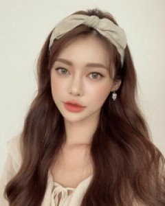 멜런 핸드메이드펄헤어밴드 (19H060) [2color]