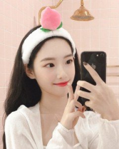 달달복숭아 피치극세사세안밴드 (19H098) [4color]