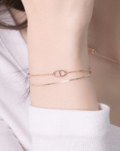 쏘 심플레이어링 실버팔찌 (20BS003) [3color]