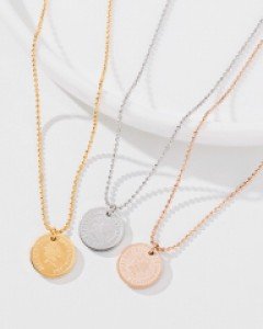 프린스 코인 써지컬스틸 목걸이 (21N008) [3color]