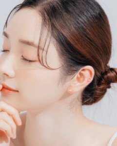 [925실버] 베이직 하트 피어싱 (21PS003) [1color]