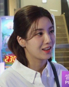 팜플라워 스와로브스키 은침 귀걸이 (21E054)