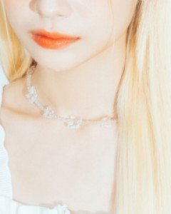 컷팅 글라스 목걸이 (21N060)