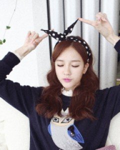 헤어밴드도트린 (SH639) [2Color]